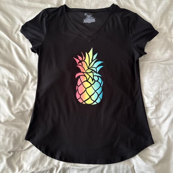 Pineapple No Boundaries Black Tee - Picture 1 of 6